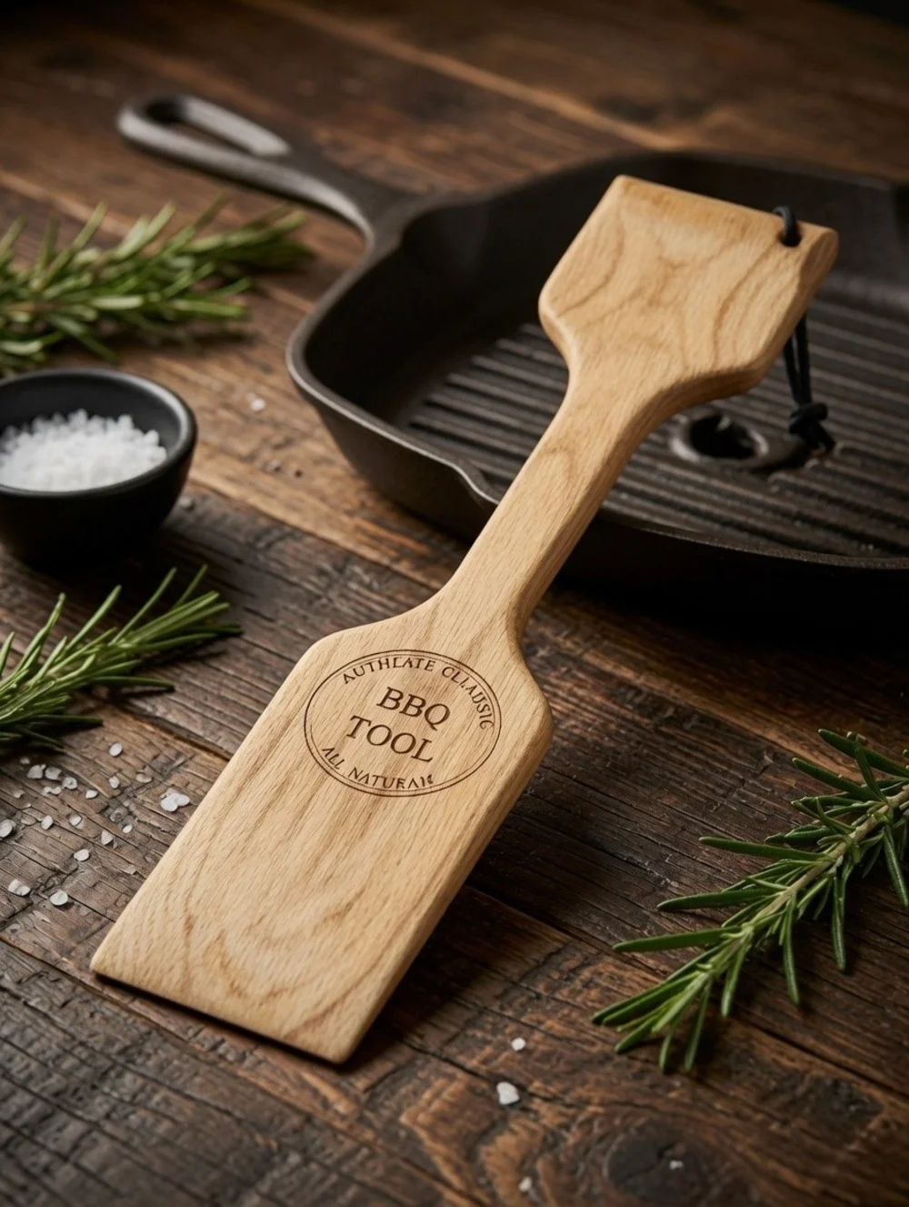 BBQ Tool wood bbq